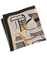 HERMES（エルメス）バンダナ・スカーフ ベージュ サイズ:140 レディース/2200714907017