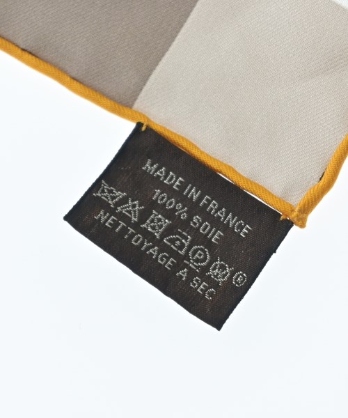 HERMES（エルメス）バンダナ・スカーフ グレー サイズ:90 レディース/2200717879045