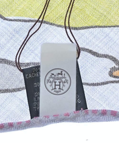 HERMES（エルメス）ストール グレー サイズ:- レディース/2200717681785