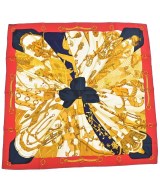HERMES（エルメス）バンダナ・スカーフ 赤 サイズ:90 レディース/2200717895687