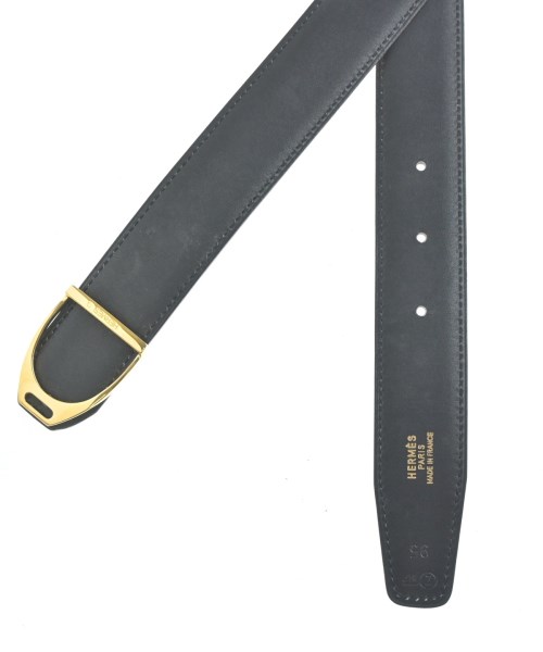 HERMES（エルメス）ベルト 黒 サイズ:95 レディース/2200719629082