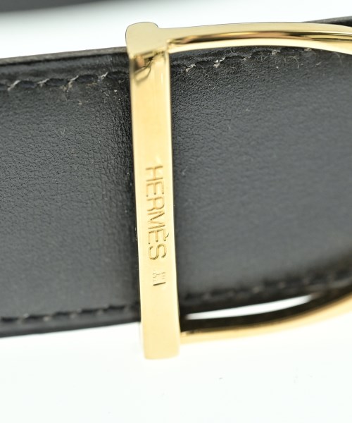 HERMES（エルメス）ベルト 黒 サイズ:95 レディース/2200719629082