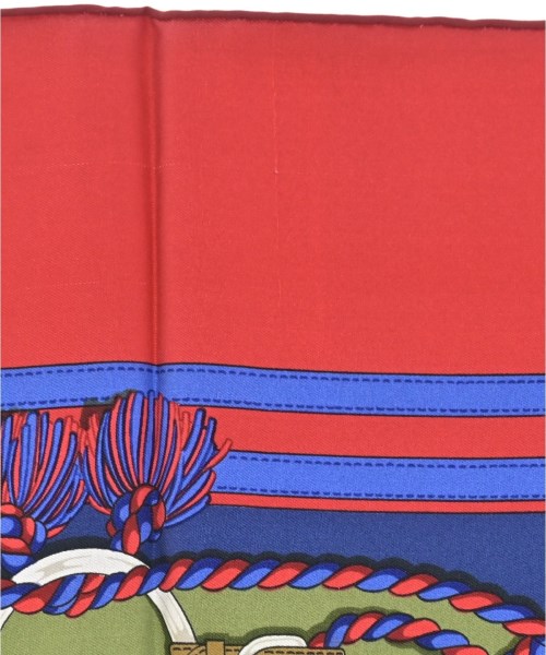 HERMES（エルメス）バンダナ・スカーフ 赤 サイズ:- レディース/2200645236019