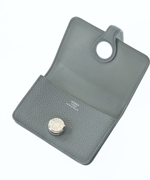 HERMES（エルメス）カードケース グレー サイズ:- レディース/2200645004090