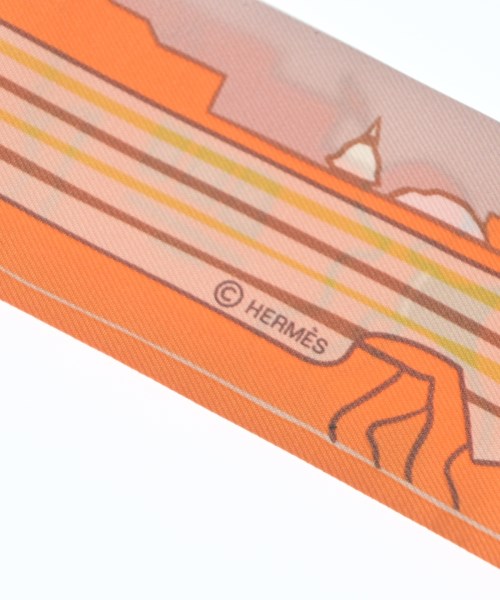 HERMES（エルメス）バンダナ・スカーフ オレンジ サイズ:- レディース/2200645004137