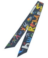 HERMES（エルメス）バンダナ・スカーフ 紺 サイズ:- レディース/2200645004151