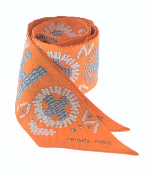HERMES（エルメス）バンダナ・スカーフ オレンジ サイズ:- レディース/2200646031057