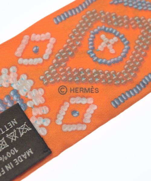 HERMES（エルメス）バンダナ・スカーフ オレンジ サイズ:- レディース/2200646031057