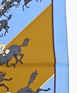 HERMES（エルメス）バンダナ・スカーフ 青 サイズ:90 レディース/2200647941010