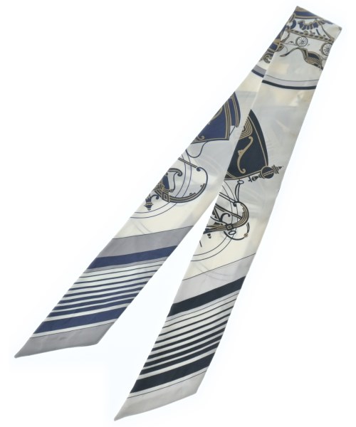 HERMES（エルメス）バンダナ・スカーフ 白 サイズ:- レディース/2200648900030