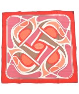 HERMES（エルメス）バンダナ・スカーフ 赤 サイズ:70 レディース/2200638724943