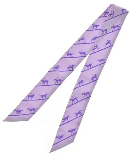 HERMES（エルメス）バンダナ・スカーフ 紫 サイズ:- レディース/2200649433179