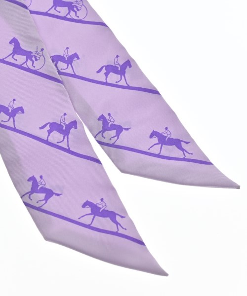 HERMES（エルメス）バンダナ・スカーフ 紫 サイズ:- レディース/2200649433179