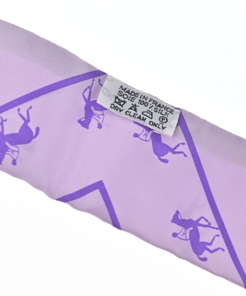 HERMES（エルメス）バンダナ・スカーフ 紫 サイズ:- レディース/2200649433179