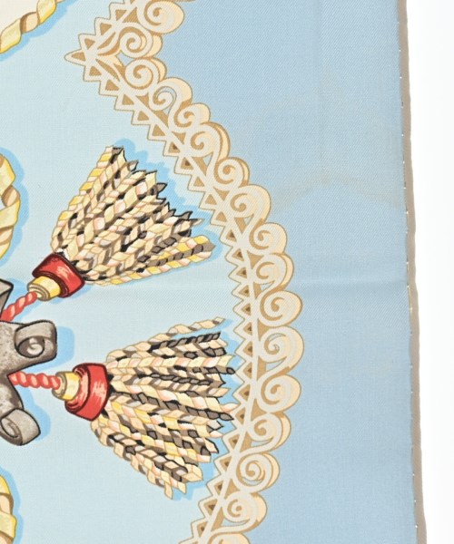 HERMES（エルメス）バンダナ・スカーフ 青 サイズ:- レディース/2200649433315