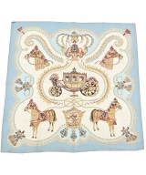 HERMES（エルメス）バンダナ・スカーフ 青 サイズ:- レディース/2200649433315