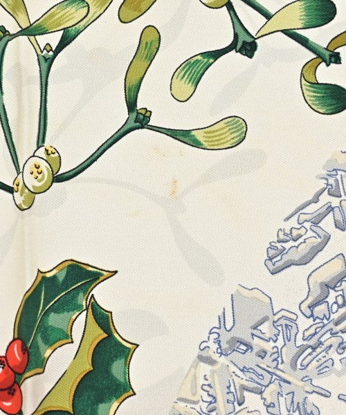 HERMES（エルメス）バンダナ・スカーフ 白 サイズ:- レディース/2200649433322