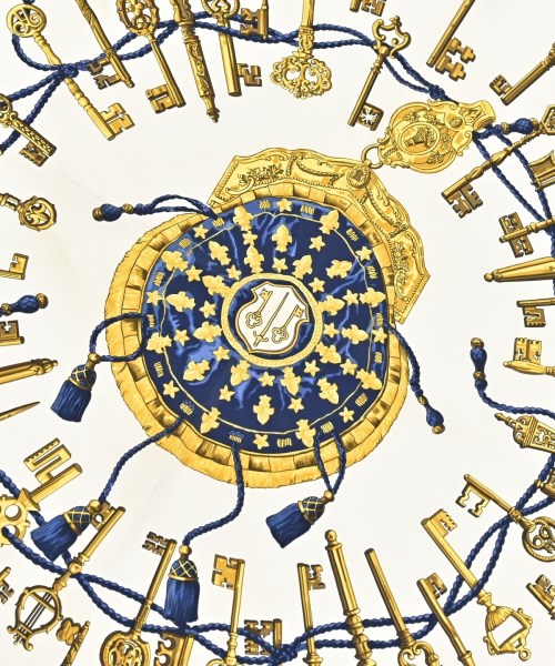 HERMES（エルメス）バンダナ・スカーフ 白 サイズ:- レディース/2200649433339