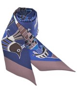 HERMES（エルメス）バンダナ・スカーフ 青 サイズ:- レディース/2200649433506