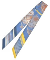 HERMES（エルメス）バンダナ・スカーフ 青 サイズ:- レディース/2200649433513