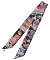 HERMES（エルメス）バンダナ・スカーフ 黒 サイズ:- レディース/2200649433520