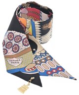 HERMES（エルメス）バンダナ・スカーフ 黒 サイズ:- レディース/2200649433520