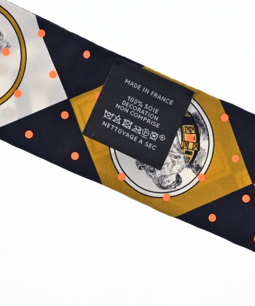 HERMES（エルメス）バンダナ・スカーフ 黒 サイズ:- レディース/2200649433537