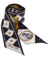 HERMES（エルメス）バンダナ・スカーフ 黒 サイズ:- レディース/2200649433537