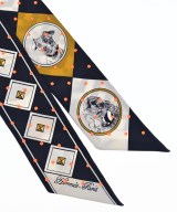 HERMES（エルメス）バンダナ・スカーフ 黒 サイズ:- レディース/2200649433537