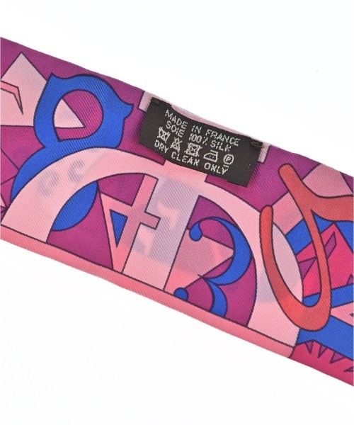 HERMES（エルメス）バンダナ・スカーフ ピンク サイズ:- レディース/2200649434657