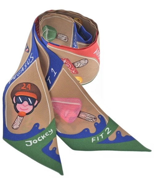 HERMES（エルメス）バンダナ・スカーフ ベージュ サイズ:- レディース/2200649434671