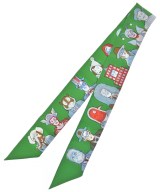 HERMES（エルメス）バンダナ・スカーフ 緑 サイズ:- レディース/2200649434688