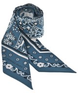 HERMES（エルメス）バンダナ・スカーフ 青 サイズ:- レディース/2200649434695