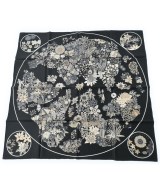 HERMES（エルメス）バンダナ・スカーフ 黒 サイズ:90 レディース/2200651292047