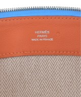 HERMES（エルメス）ポーチ 青 サイズ:MM レディース/2200651292078