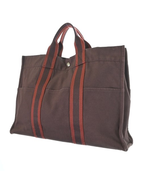 HERMES（エルメス）トートバッグ 茶 サイズ:MM レディース/2200652144086