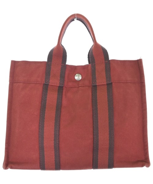 HERMES（エルメス）トートバッグ 赤 サイズ:PM レディース/2200652144147