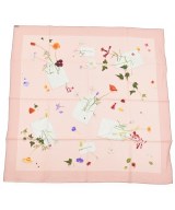 HERMES（エルメス）バンダナ・スカーフ ピンク サイズ:90 レディース/2200652144963