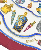 HERMES（エルメス）バンダナ・スカーフ 赤 サイズ:90 レディース/2200652144970