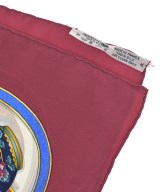 HERMES（エルメス）バンダナ・スカーフ 赤 サイズ:90 レディース/2200652144970