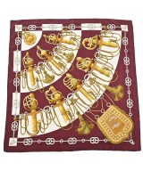 HERMES（エルメス）バンダナ・スカーフ 赤 サイズ:90 レディース/2200652144987