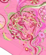 HERMES（エルメス）バンダナ・スカーフ ピンク サイズ:90 レディース/2200652145021