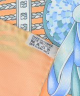 HERMES（エルメス）バンダナ・スカーフ 黄 サイズ:90 レディース/2200652145069