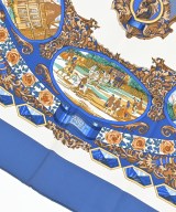 HERMES（エルメス）バンダナ・スカーフ 青 サイズ:90 レディース/2200652145076