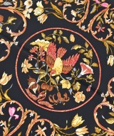 HERMES（エルメス）バンダナ・スカーフ 黒 サイズ:90 レディース/2200652145083