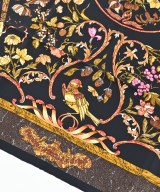 HERMES（エルメス）バンダナ・スカーフ 黒 サイズ:90 レディース/2200652145083