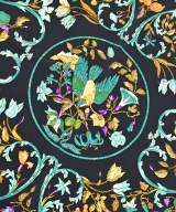 HERMES（エルメス）バンダナ・スカーフ 黒 サイズ:90 レディース/2200652145090