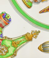 HERMES（エルメス）バンダナ・スカーフ 赤 サイズ:90 レディース/2200652145106