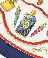 HERMES（エルメス）バンダナ・スカーフ 紺 サイズ:90 レディース/2200652145113