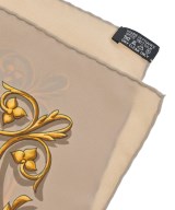 HERMES（エルメス）バンダナ・スカーフ ベージュ サイズ:90 レディース/2200652145120